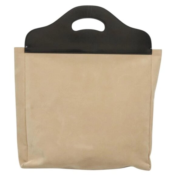 GUCCI Hand Bag Suede Beige 002 8000 Auth - Picture 2 of 16